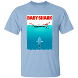 T-Shirts Light Blue / YXS Baby Shark Youth T-Shirt