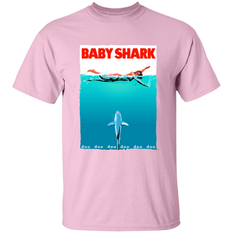 T-Shirts Light Pink / YXS Baby Shark Youth T-Shirt