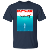 T-Shirts Navy / YXS Baby Shark Youth T-Shirt