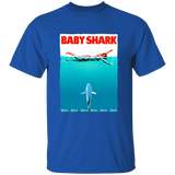 T-Shirts Royal / YXS Baby Shark Youth T-Shirt