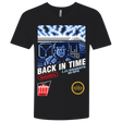 T-Shirts Black / X-Small Back In Time Men's Premium V-Neck