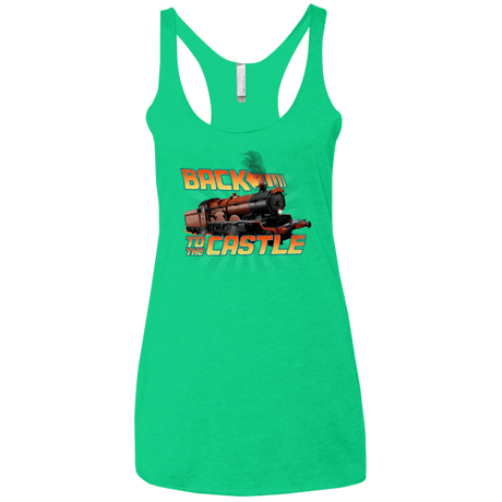 T-Shirts Envy / X-Small Back to the Castle Women's Triblend Racerback Tank