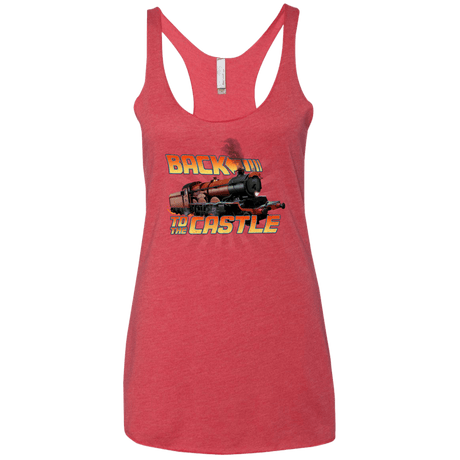 T-Shirts Vintage Red / X-Small Back to the Castle Women's Triblend Racerback Tank