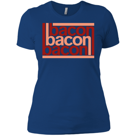 T-Shirts Royal / X-Small Bacon-Bacon-Bacon Women's Premium T-Shirt