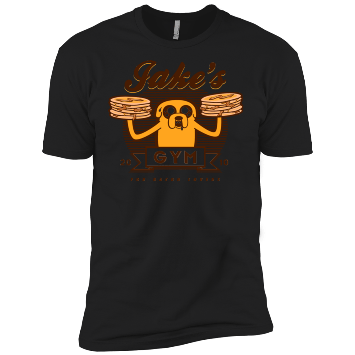 T-Shirts Black / X-Small Bacon lovers gym Men's Premium T-Shirt