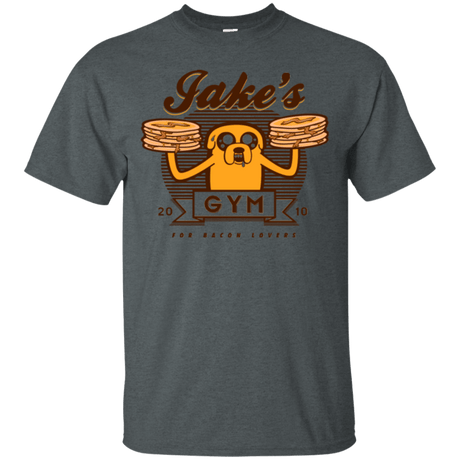 T-Shirts Dark Heather / Small Bacon lovers gym T-Shirt