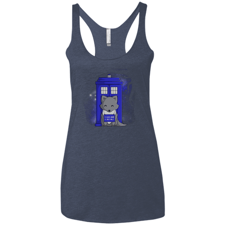 T-Shirts Vintage Navy / X-Small Bad Wolf Women's Triblend Racerback Tank