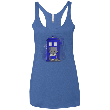 T-Shirts Vintage Royal / X-Small Bad Wolf Women's Triblend Racerback Tank