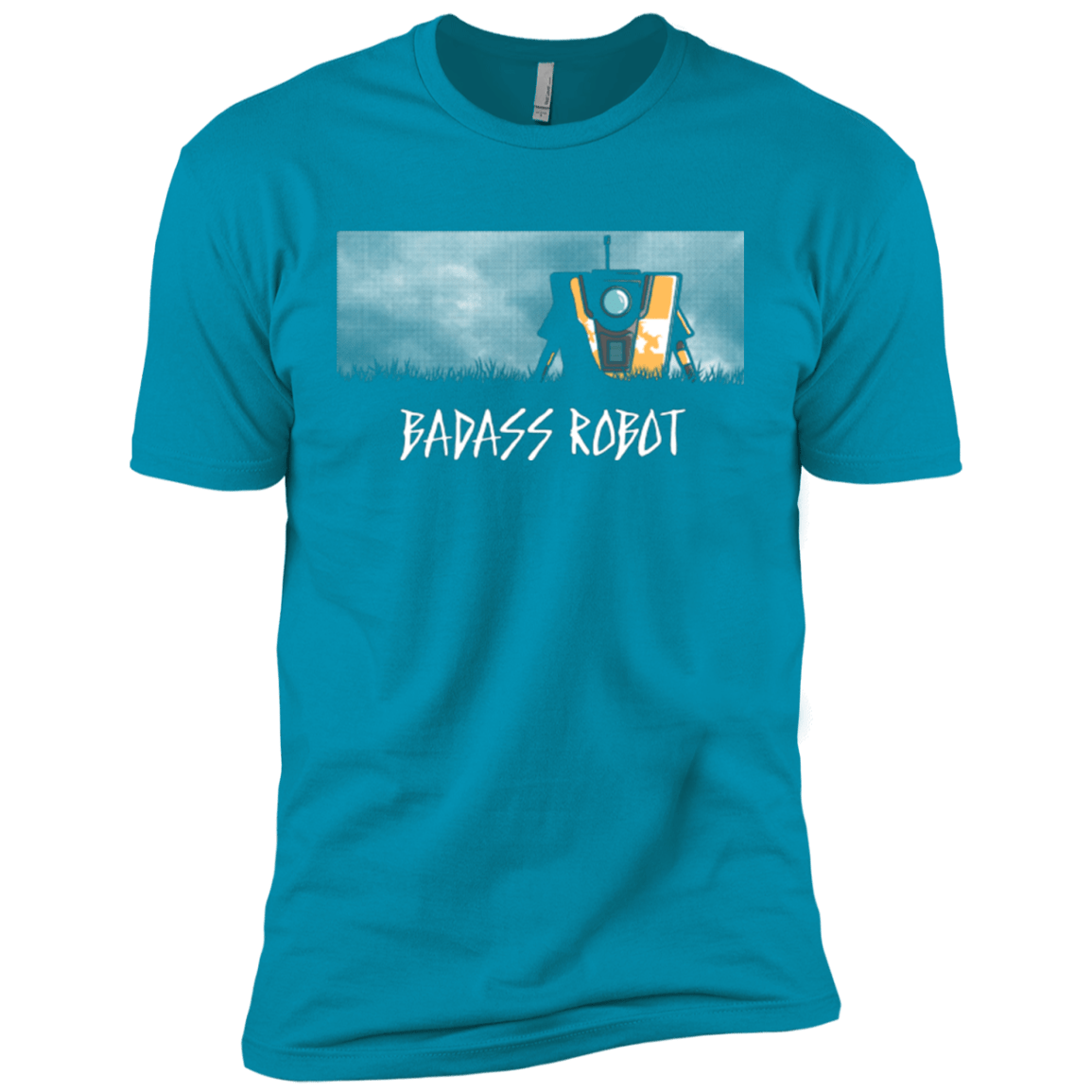 T-Shirts Turquoise / YXS BADASS ROBOT Boys Premium T-Shirt