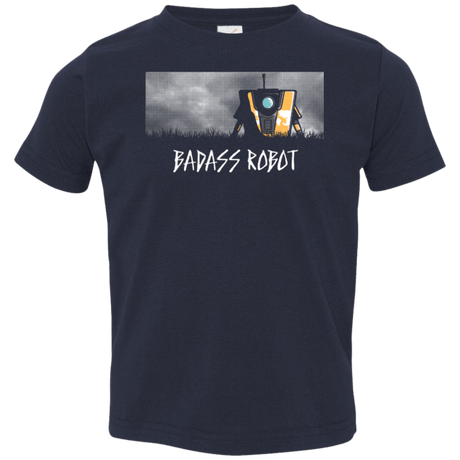 T-Shirts Navy / 2T BADASS ROBOT Toddler Premium T-Shirt