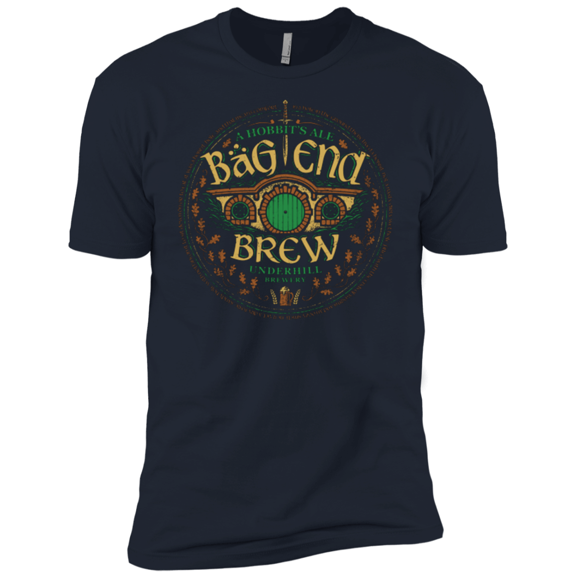 T-Shirts Midnight Navy / YXS Bag End Brew Boys Premium T-Shirt