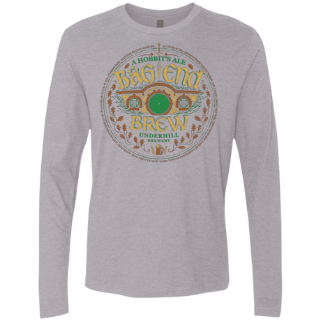 T-Shirts Heather Grey / Small Bag End Brew Men's Premium Long Sleeve