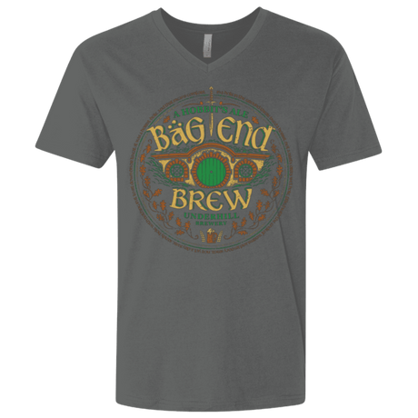 T-Shirts Heavy Metal / X-Small Bag End Brew Men's Premium V-Neck
