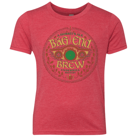 T-Shirts Vintage Red / YXS Bag End Brew Youth Triblend T-Shirt