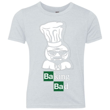 T-Shirts Heather White / YXS Baking Bad Youth Triblend T-Shirt