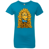 T-Shirts Turquoise / YXS Banana Throne Girls Premium T-Shirt
