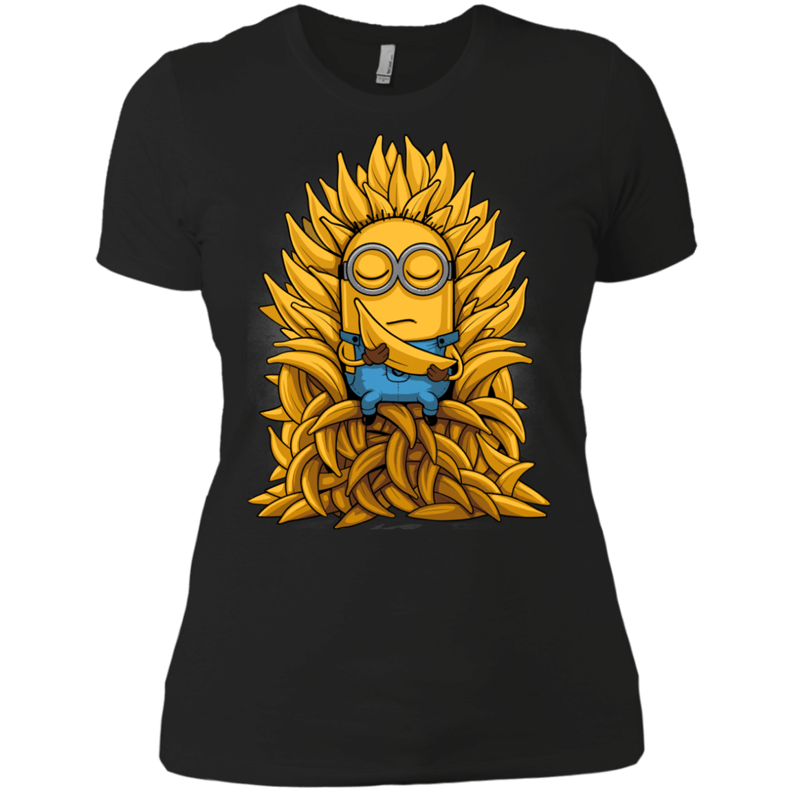 T-Shirts Black / X-Small Banana Throne Women's Premium T-Shirt