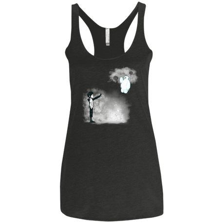 T-Shirts Vintage Black / X-Small Banksy Max Women's Triblend Racerback Tank