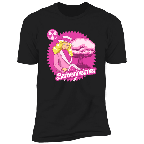 T-Shirts Black / X-Small Barbenheimer Bomb Men's Premium T-Shirt