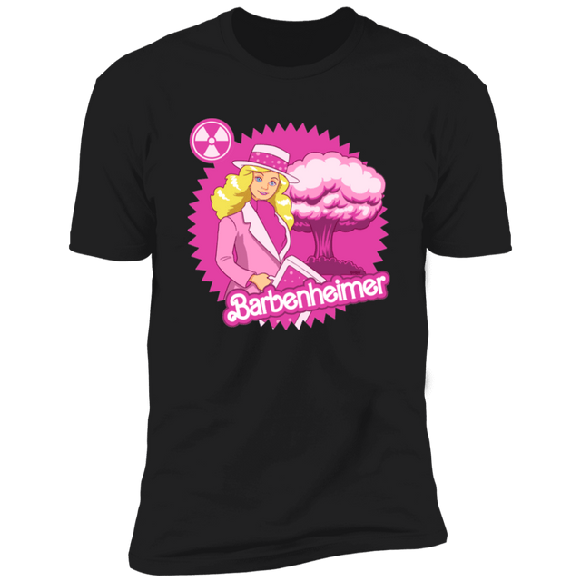 T-Shirts Black / X-Small Barbenheimer Bomb Men's Premium T-Shirt