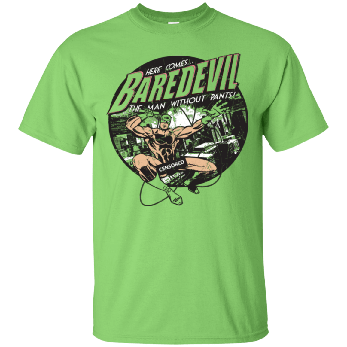 T-Shirts Lime / Small Baredevil T-Shirt