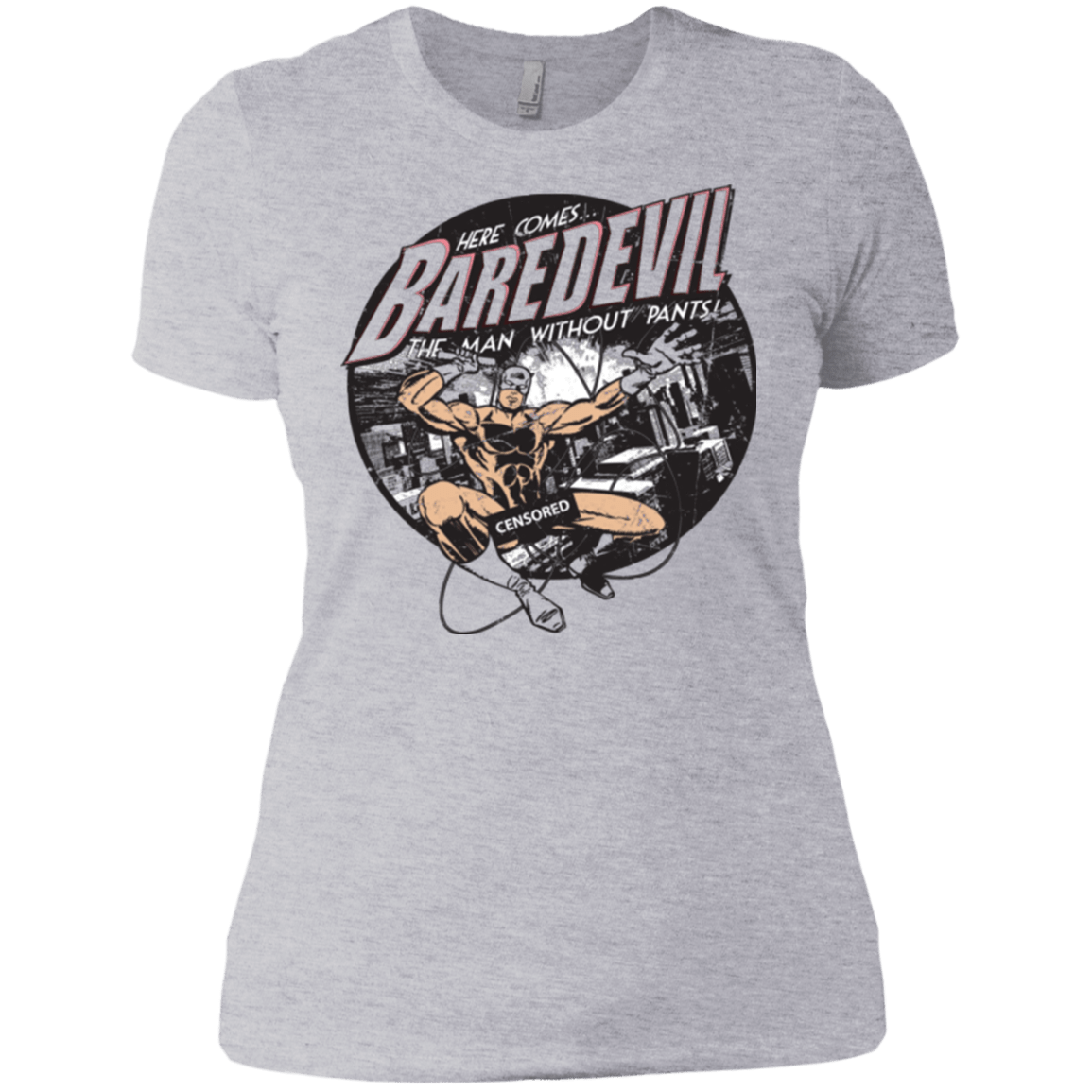 T-Shirts Heather Grey / X-Small Baredevil Women's Premium T-Shirt