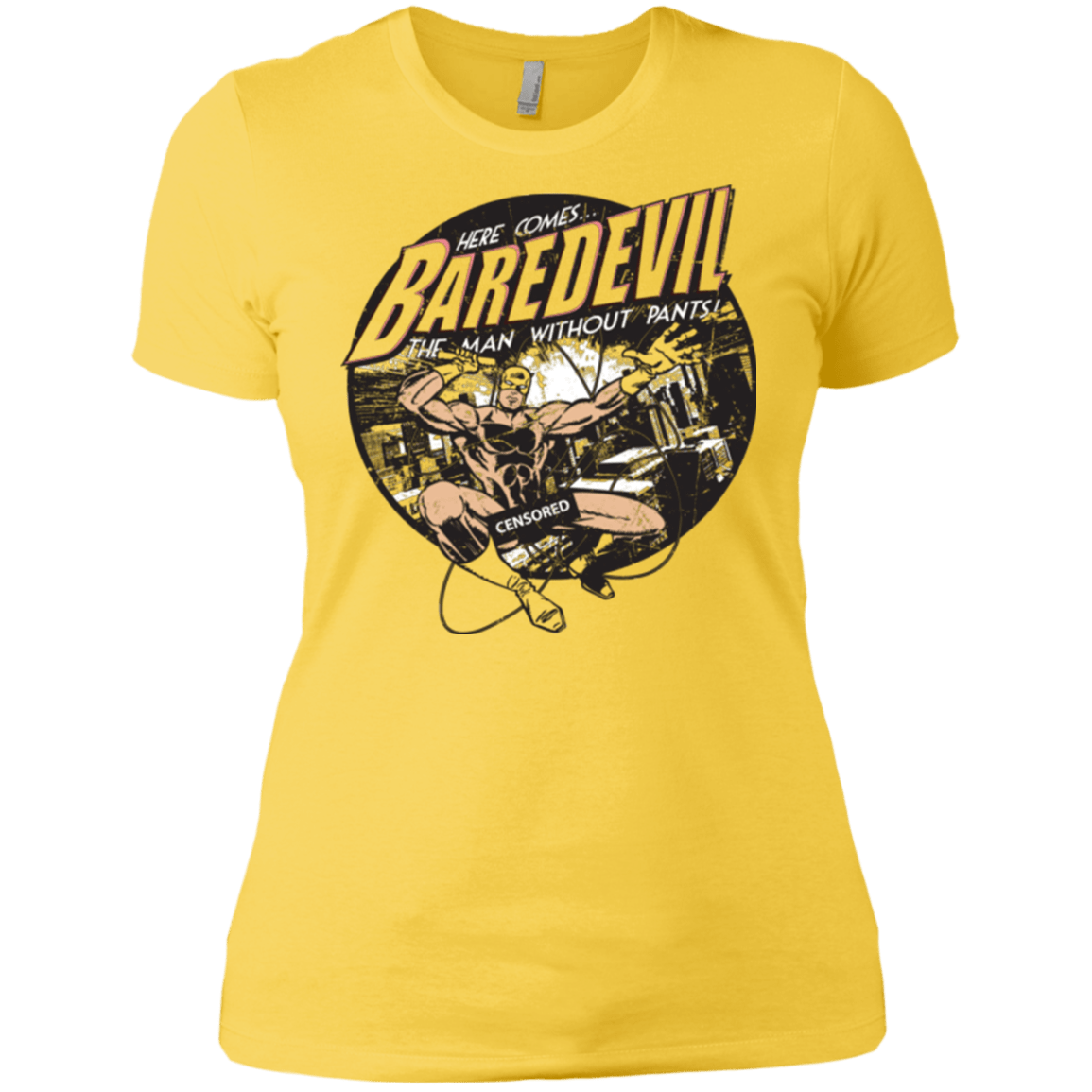 T-Shirts Vibrant Yellow / X-Small Baredevil Women's Premium T-Shirt