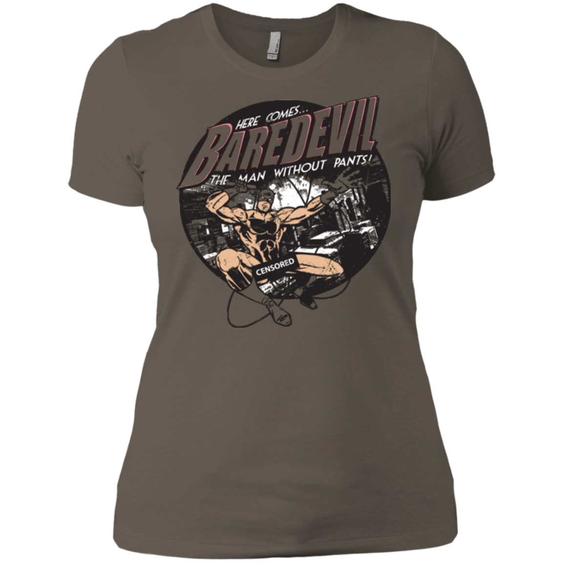 T-Shirts Warm Grey / X-Small Baredevil Women's Premium T-Shirt