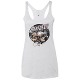 T-Shirts Heather White / X-Small Baredevil Women's Triblend Racerback Tank