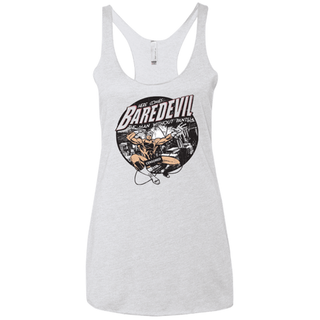 T-Shirts Heather White / X-Small Baredevil Women's Triblend Racerback Tank