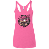 T-Shirts Vintage Pink / X-Small Baredevil Women's Triblend Racerback Tank