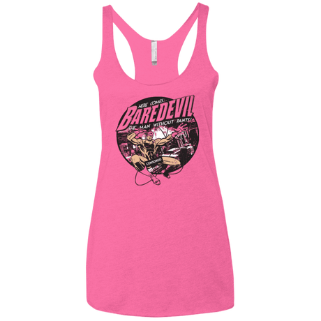 T-Shirts Vintage Pink / X-Small Baredevil Women's Triblend Racerback Tank