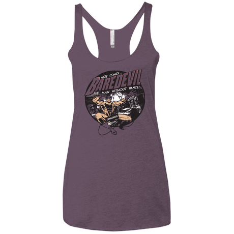 T-Shirts Vintage Purple / X-Small Baredevil Women's Triblend Racerback Tank
