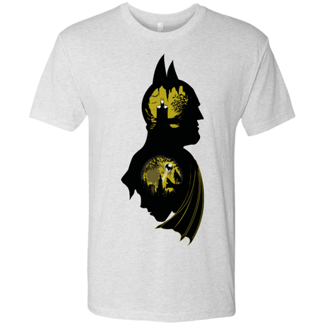T-Shirts Heather White / Small Bat Detective Men's Triblend T-Shirt