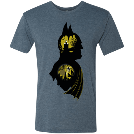 T-Shirts Indigo / Small Bat Detective Men's Triblend T-Shirt