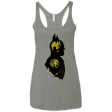 T-Shirts Venetian Grey / X-Small Bat Detective Women's Triblend Racerback Tank