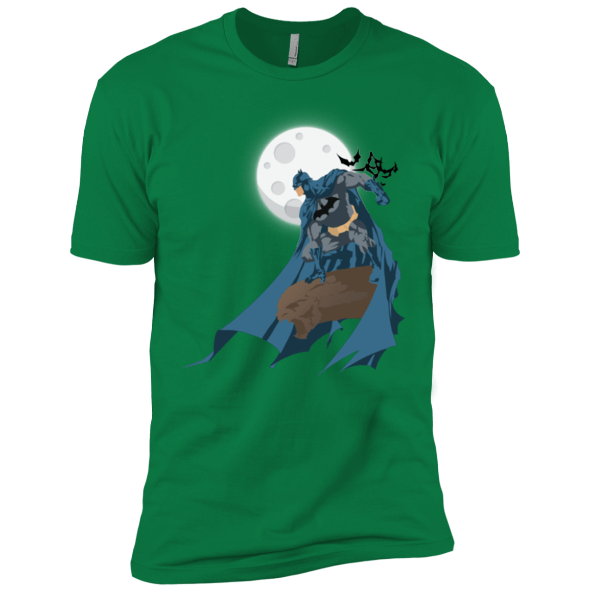 T-Shirts Kelly Green / X-Small Batman Men's Premium T-Shirt