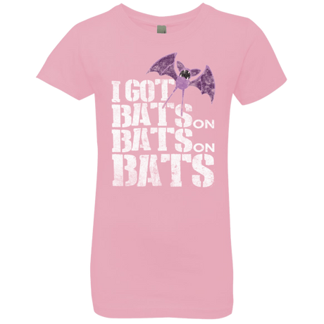 T-Shirts Light Pink / YXS Bats on Bats on Bats Girls Premium T-Shirt