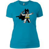 T-Shirts Turquoise / X-Small Batsy Lego Women's Premium T-Shirt