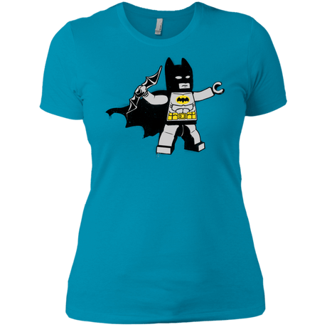 T-Shirts Turquoise / X-Small Batsy Lego Women's Premium T-Shirt
