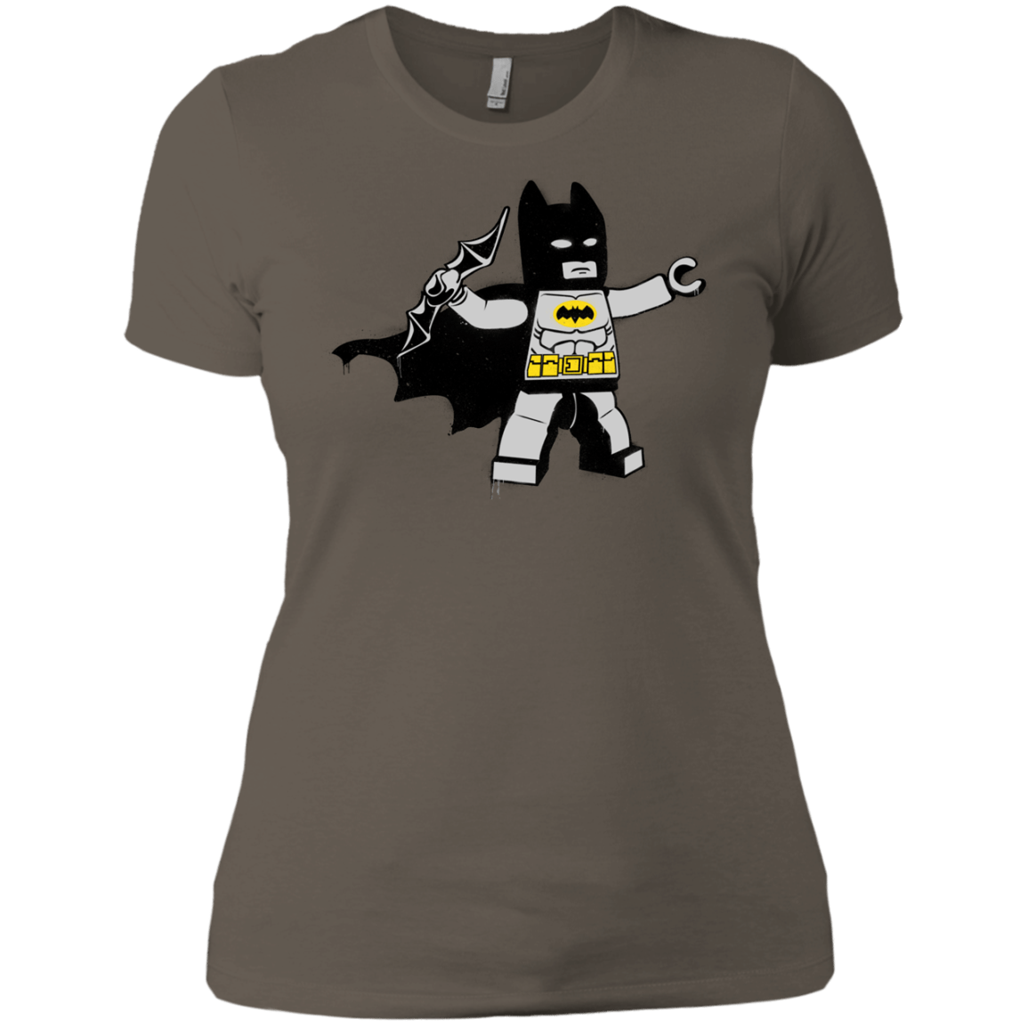 T-Shirts Warm Grey / X-Small Batsy Lego Women's Premium T-Shirt