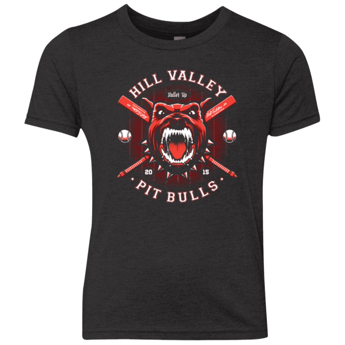 T-Shirts Vintage Black / YXS Batter Up Youth Triblend T-Shirt