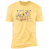 T-Shirts Banana Cream / S Battle Plan Men's Premium T-Shirt