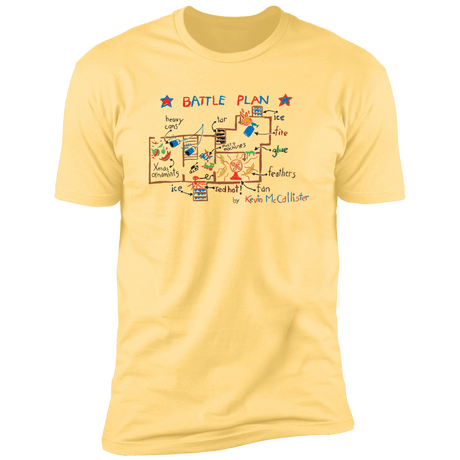 T-Shirts Banana Cream / S Battle Plan Men's Premium T-Shirt