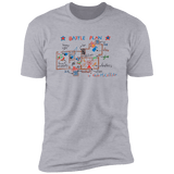 T-Shirts Heather Grey / S Battle Plan Men's Premium T-Shirt