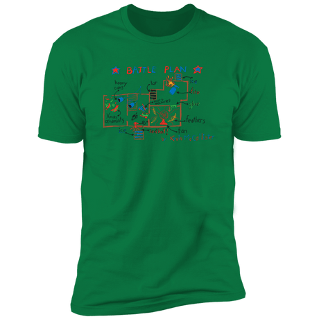 T-Shirts Kelly Green / S Battle Plan Men's Premium T-Shirt