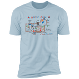 T-Shirts Light Blue / S Battle Plan Men's Premium T-Shirt