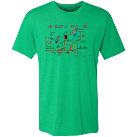 T-Shirts Envy / S Battle Plan Men's Triblend T-Shirt