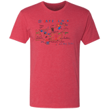 T-Shirts Vintage Red / S Battle Plan Men's Triblend T-Shirt