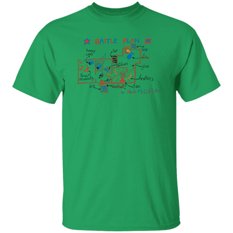 T-Shirts Irish Green / S Battle Plan T-Shirt